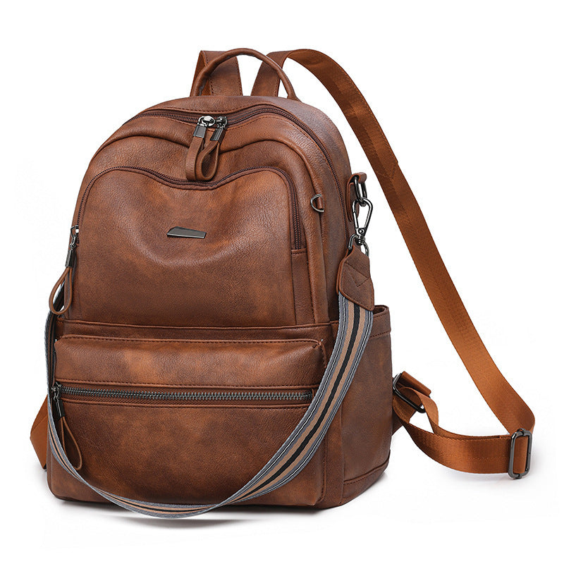 Lightweight Girls' Travel Backpack Large Capacity Retro