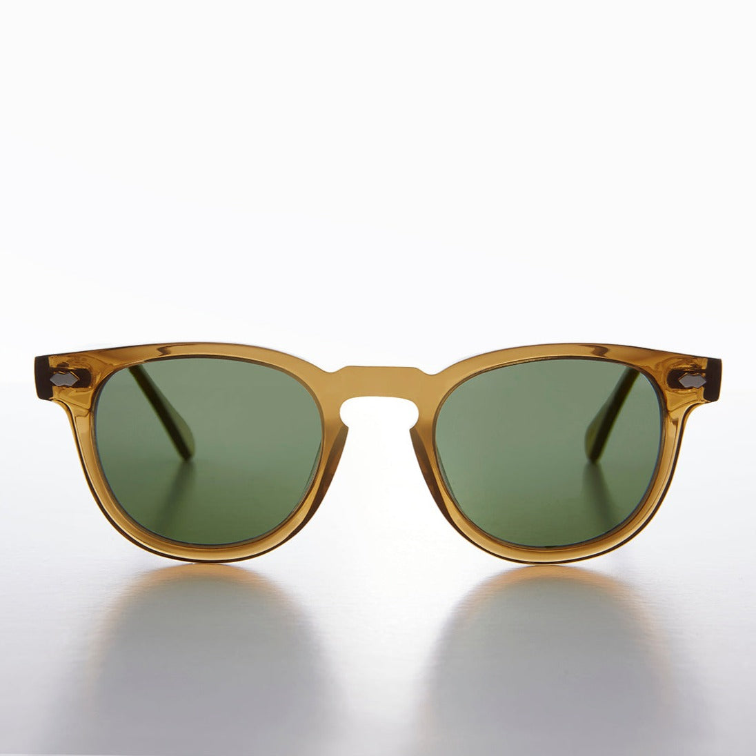 Amber Polarized Square Sunglass