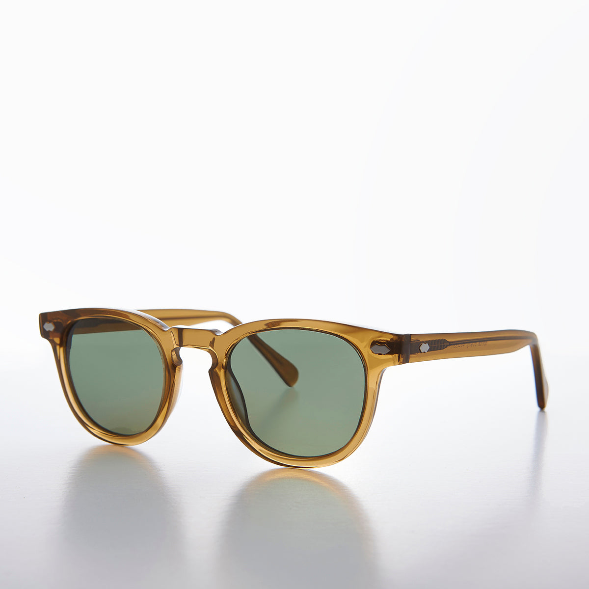 Amber Polarized Square Sunglass