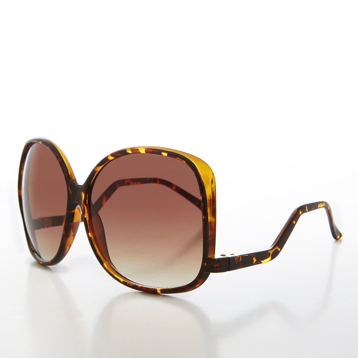 Oversized Women's Drop Temple Sunglass