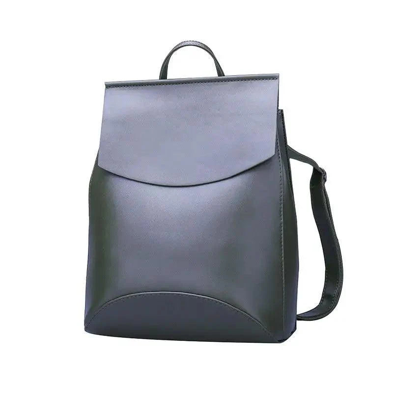 High-Quality Leather Backpack for Women and Teenage Girls