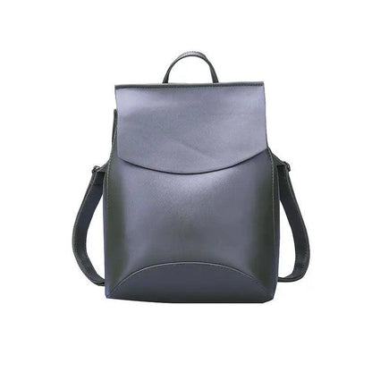 High-Quality Leather Backpack for Women and Teenage Girls