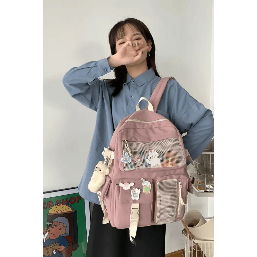 New Elegant Waterproof Backpack For Ladies And Women Cute Student Bookbag/Trevel Bag for Teenager Girls