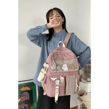 New Elegant Waterproof Backpack For Ladies And Women Cute Student Bookbag/Trevel Bag for Teenager Girls