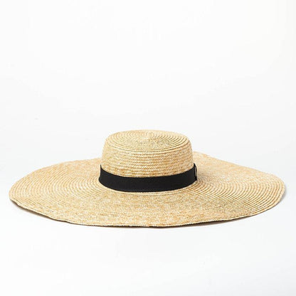 Oversized Summer Straw Hat for Women with Large Brim