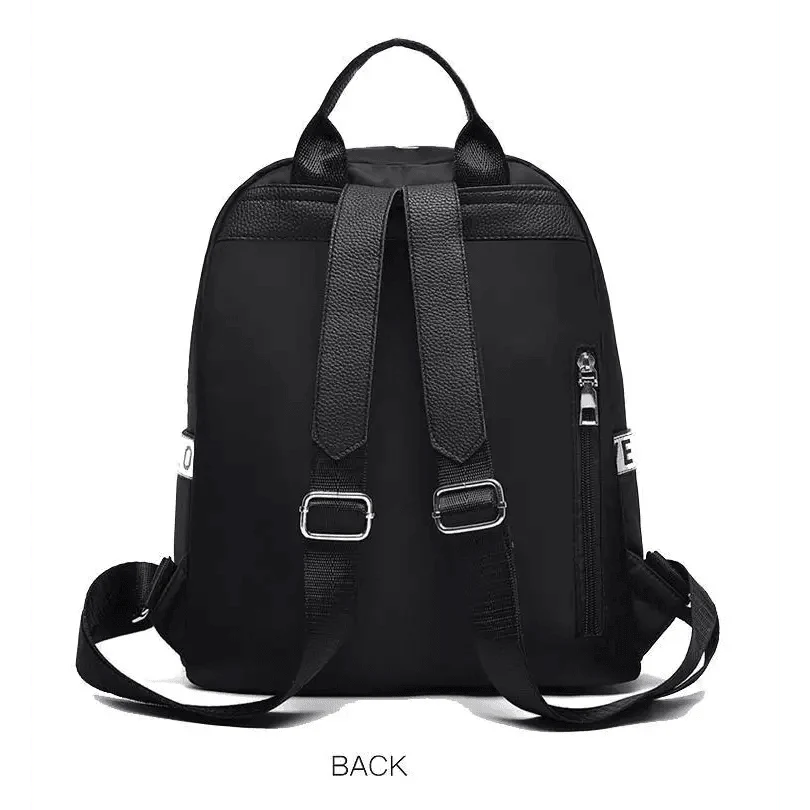 Vintage Waterproof Shoulder Backpack for Teenage Girls and Ladies