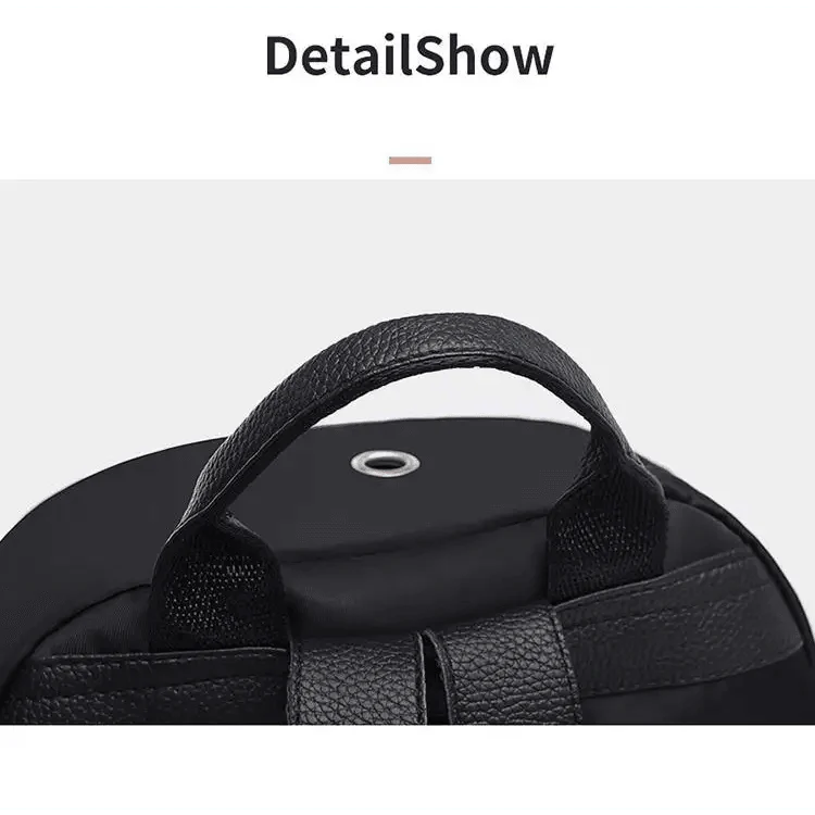 Vintage Waterproof Shoulder Backpack for Teenage Girls and Ladies